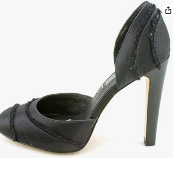 BCBG Max Azria Amaris Satin Pumps 9 NWT - Picture 2 of 4